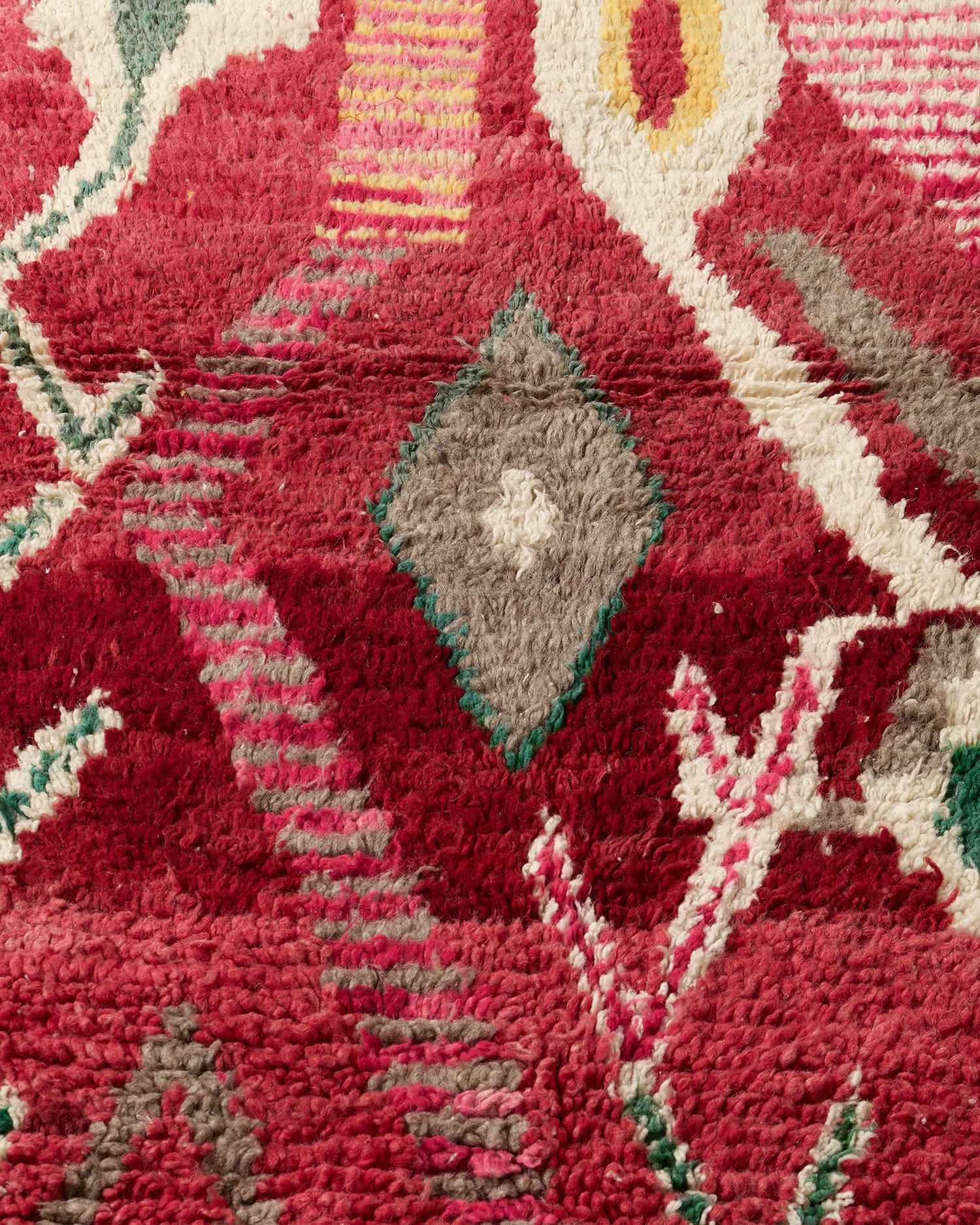 Kis piros Boujaad szőnyeg