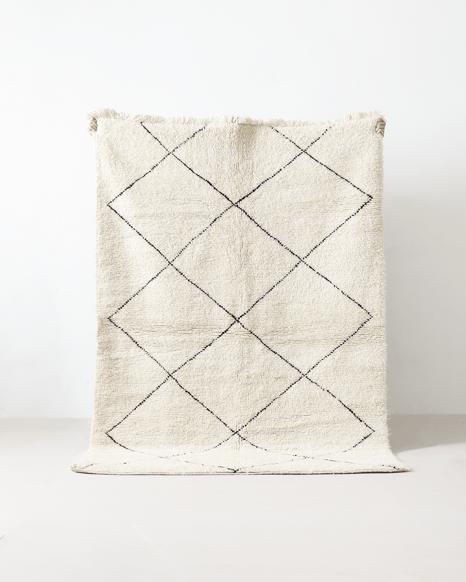 Beni Ourain with diamond-mesh pattern
