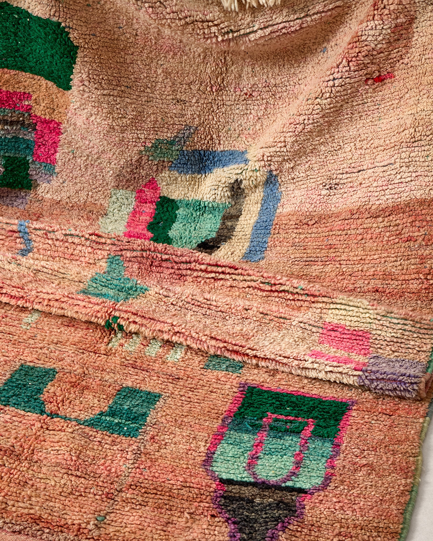 Lazacszínű Boujaad szőnyeg